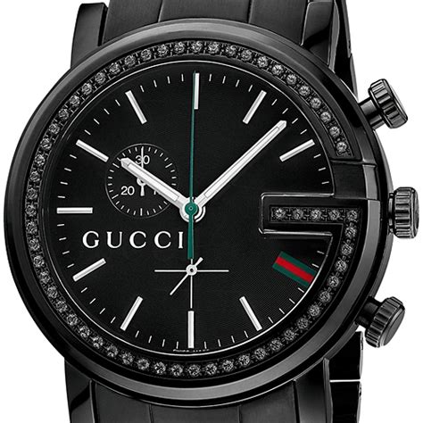 gucci face change watch|black gucci watch with diamonds.